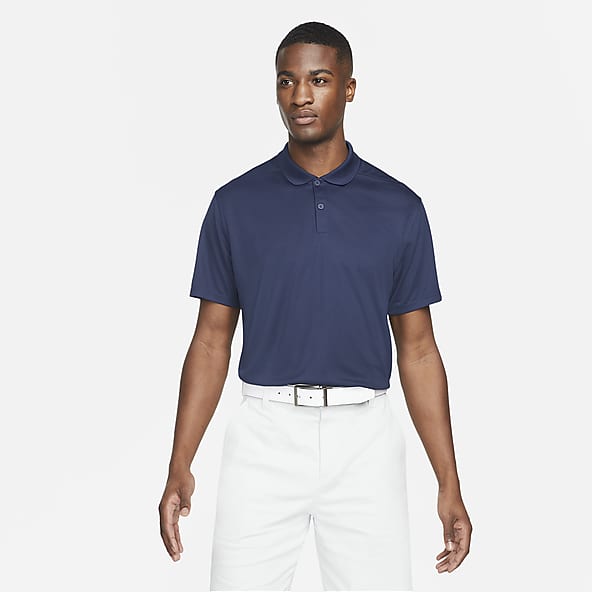 Collarless nike golf shirts store